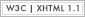 valid xhtml